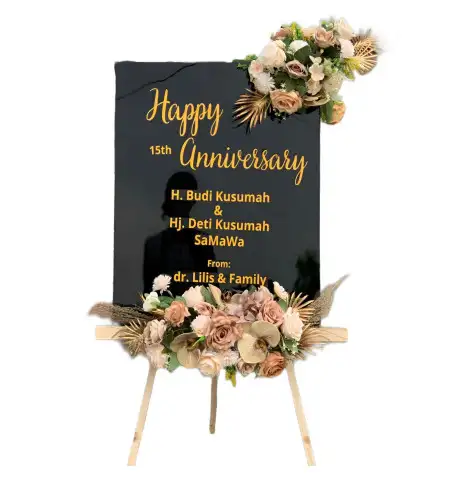 Papan Bunga Akrilik Trunuh